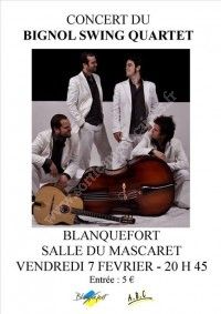 Concert : Bignol Swing Quartet