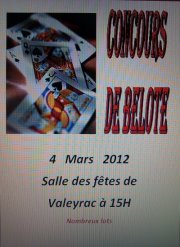Concours de Belote