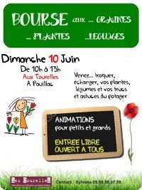 Bourse aux graines, plantes, legumes
