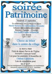 Soirée du Patrimoine 2017
