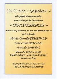 Exposition de L'Atelier Garance