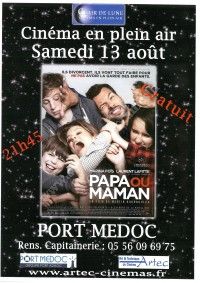 Cinéma en plein air - Film Papa ou Maman