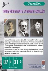 Exposition Trois Eysinais résistants fusillés
