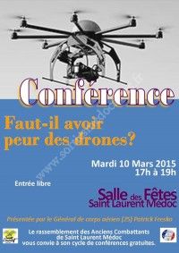 Conférence : Faut-Il Avoir Peur des Drones ?