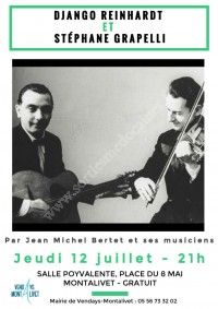 Concert : Django Reinhardt et Stéphane Grapelli