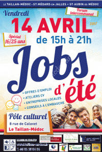 Jobs d'été intercommunal