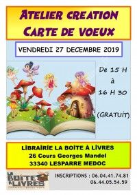Atelier Création Carte de Voeux