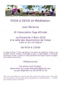 Yoga à Deux et Méditation