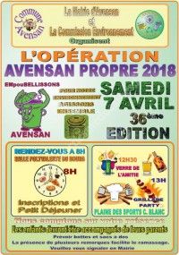 Opération Avensan Propre 2018