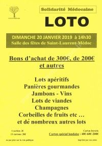 Loto Solidarité Médocaine