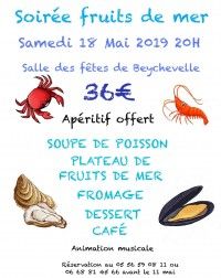 Soirée Fruits de Mer