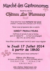 Marché des Gastronomes