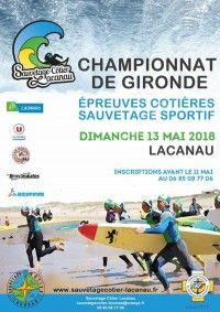 Sauvetage Côtier - Championnat de Gironde 2018