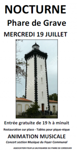 Nocturne Phare de Grave