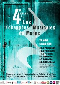 Festival Les Echappées musicales du Médoc  Concert-rencontre Parfums d'ailleurs