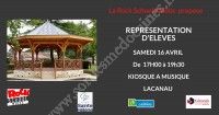 Représentation d'élèves de la Rockschool Médoc