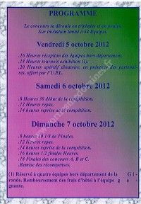 Concours Jeu Provençal