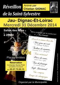 Réveillon de la St Sylvestre