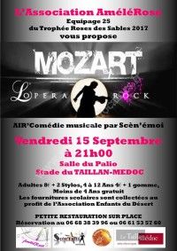 Scèn'émoi Revisite Mozart, l'Opéra Rock
