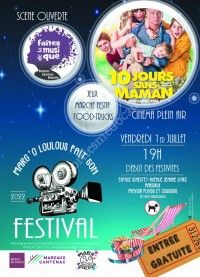 Cinéma plein air et scène ouverte