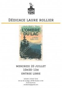 Dédicace Laure Rollier pour L'ombre du lac