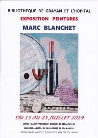 Exposition de Marc Blanchet