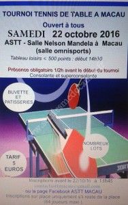 Tournoi de Tennis de Table