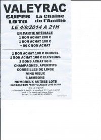 Super loto la chaîne de l'amitié