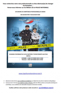 Réunion d'information Police Nationale
