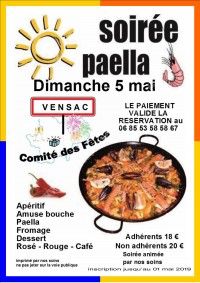 Soirée Paëlla