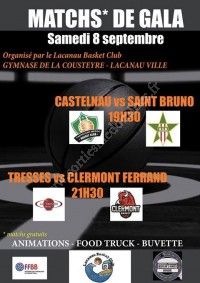 Basket : Matchs de Gala