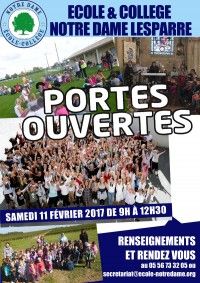 Portes Ouvertes à l'Ecole-Collège Notre-Dame