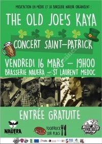 Concert Saint-Patrick : The Old Joe's Kaya