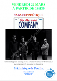 Cabaret poétique - On the road company