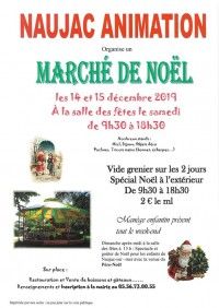 Marché de Noël 2019 & Vide-grenier