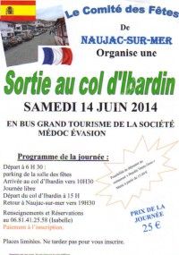 Sortie en bus au Col d'Ibardin