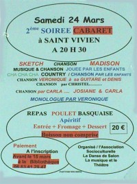 Soirée Cabaret