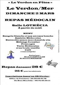 Repas Médocain