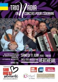 Trio Nadia en concert pour l'Ukraine