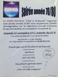 Soirée Année 70-80