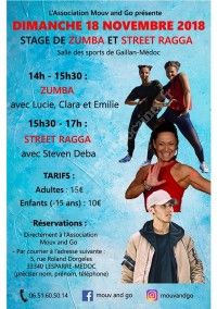 Stage de Zumba et Street Ragga