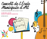 Concert de l'Ecole Municipale d'Art