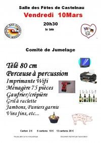 Loto Comité de Jumelage