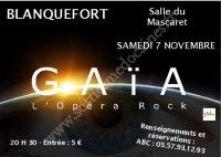 Concert Gaïa l'Opéra-Rock