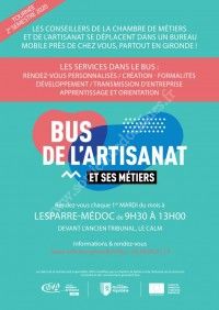 Tournée du Bus de l'Artisanat