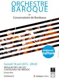 Concert de l'Orchestre Baroque du Conservatoire de Bordeaux