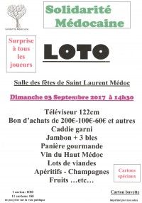 Loto solidarité médocaine
