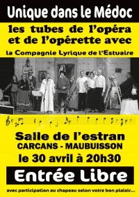 Les tubes de l'opéra et de l'opérette