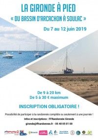 La Gironde à Pied : du Bassin d'Arcachon à Soulac - Etape Bombanne