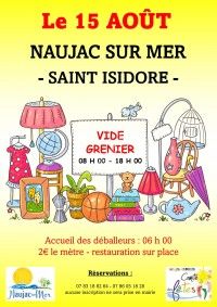 vide grenier de St Isidore